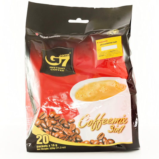 G7 3IN1 INSTANT COFFEE MIX 20P 320G