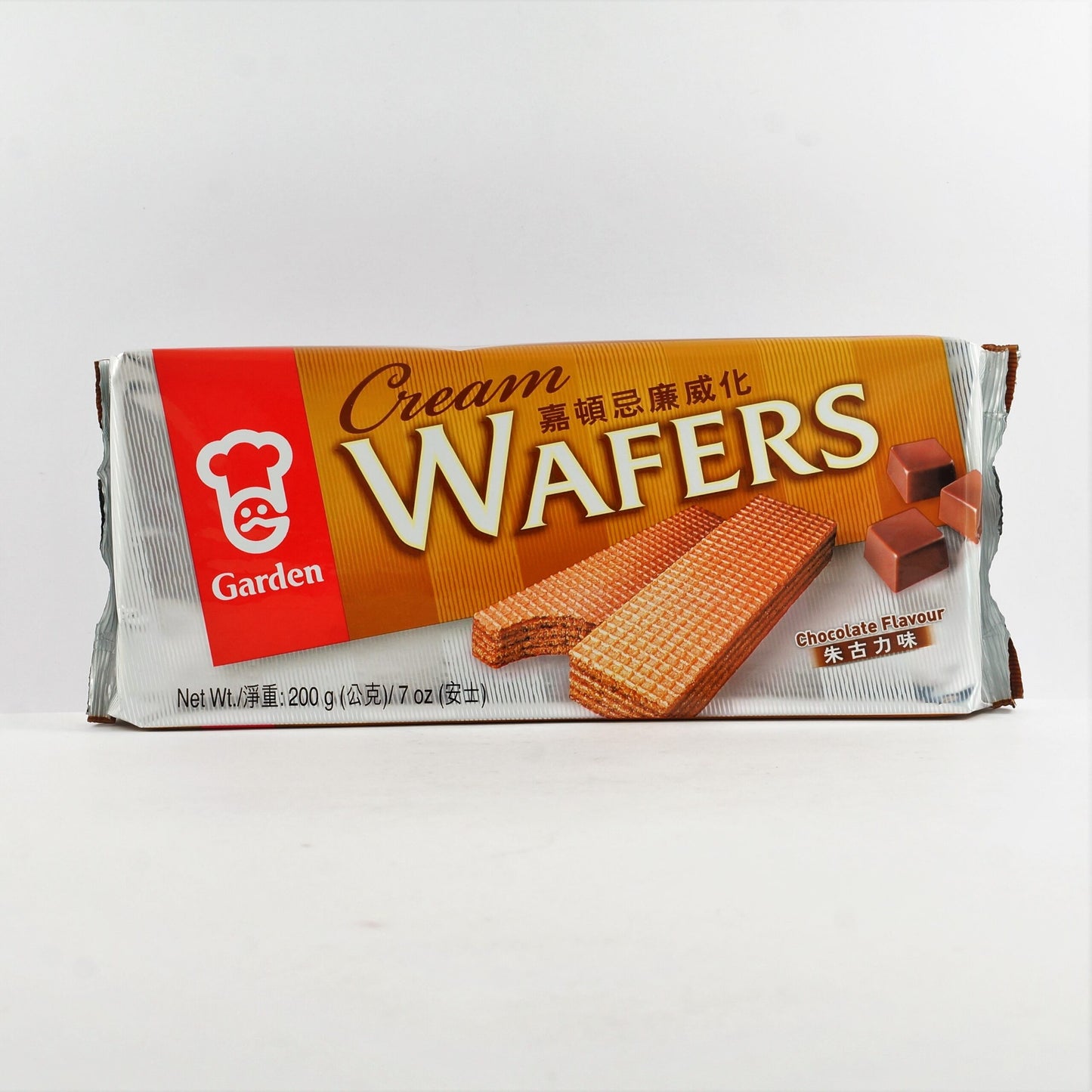 GARDEN CREAM WAFERS CHOCOLATE 200G