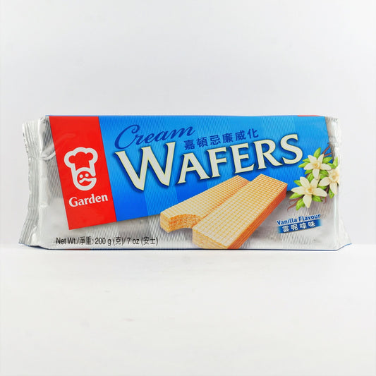 GARDEN VANILLA CREAM WAFERS 200G