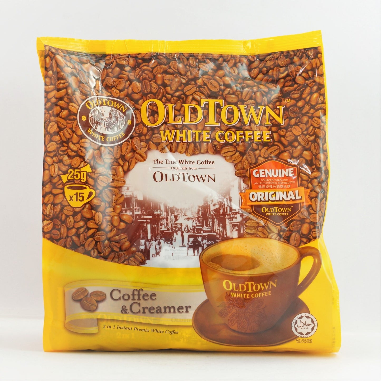 OLD TOWN OLD TOWN WHITE COFFEE AND CREAMER 15P X 25G