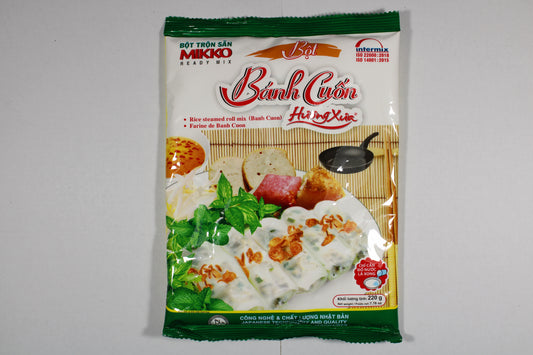 Mikko Rice Steamed Roll Mix - Banh Cuon Huong Xua 220g