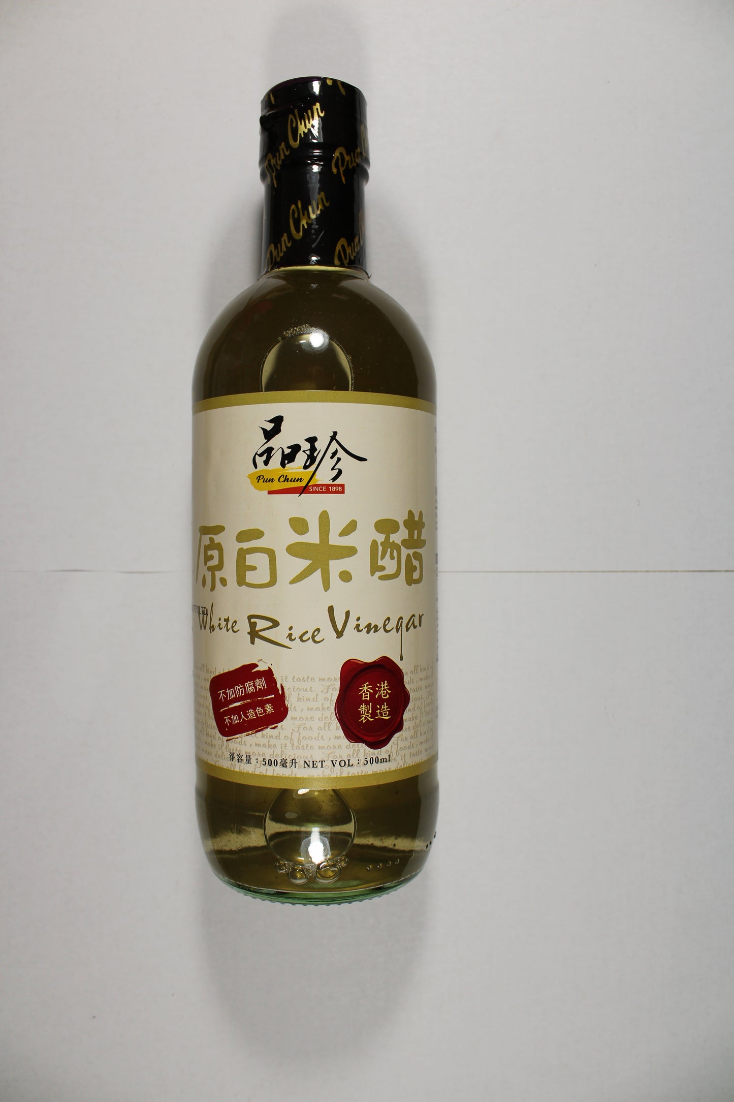 PUN CHUN WHITE RICE VINEGAR 500ML