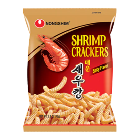 Nongshim Shrimp Flavoured Cracker Hot & Spicy 75g