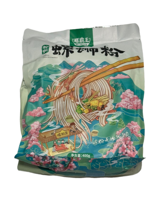 LUO BA WANG LIU ZHOU SNAIL MUSHROOM FLAVOUR NOODLE  400G