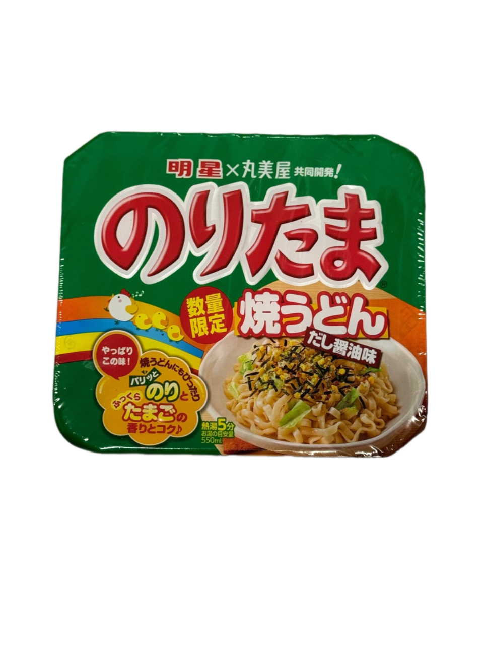 Myojo Noritama Yaki Udon Dashi and Soy Sauce Cup Noodles 142g