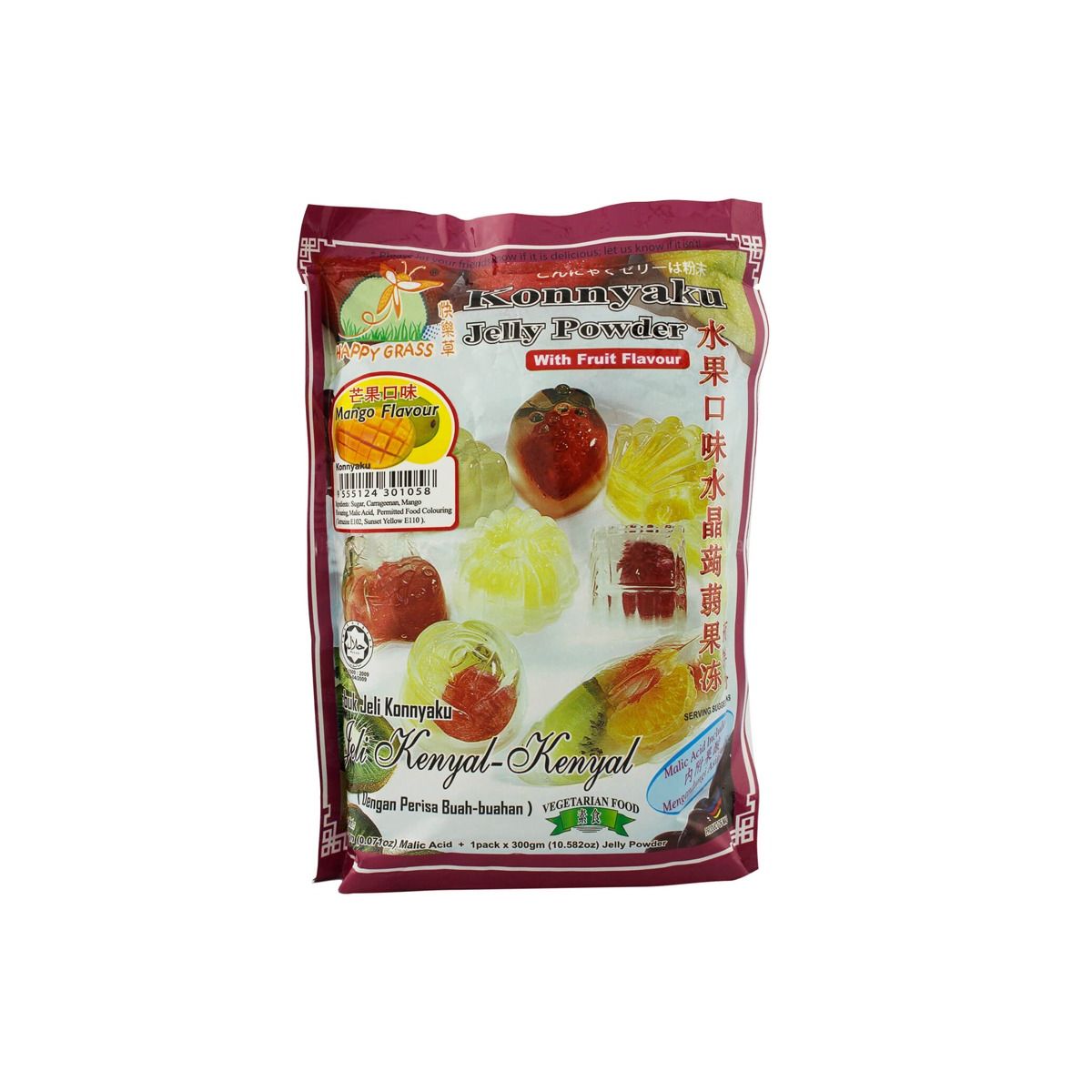 Happy Grass Konnyaku Jelly Powder with Mango Flavour